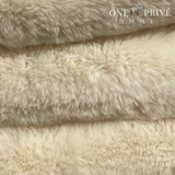 <meta name="description" content="Experience luxury with ONE Preevay's Rabbit Faux Fur Throw. Inspired by Fernando Botero, crafted from Ultra Premium Rabbit Faux Fur. 800 gsm, 50x60 inches in Casual Khaki. Hypoallergenic and elegant."> Warm Furs