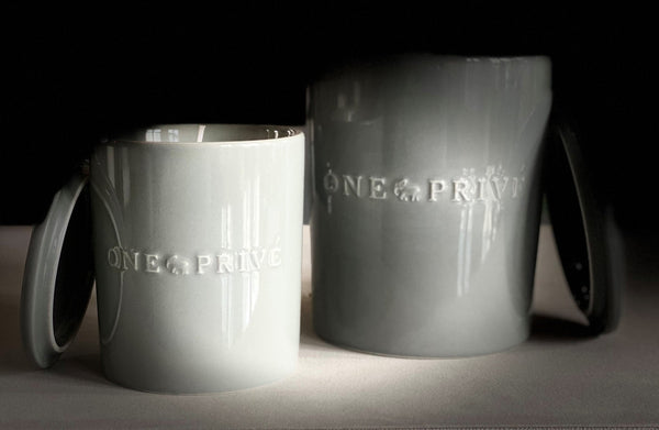 Discover the Persian Lime Perfumed Estate Candle from One Preevay. Handcrafted with essential oils and organic soy wax, this 21.2 oz candle features a triple wick and a pale gray porcelain vessel. Enjoy the aromatic fusion of warm pear, lime, and grapefruit. Order now for the holidays 
