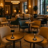 Grace_Professional_Hospitality_Tabletop_Lamp_Handcrafted_LED_Hotel Lobby
