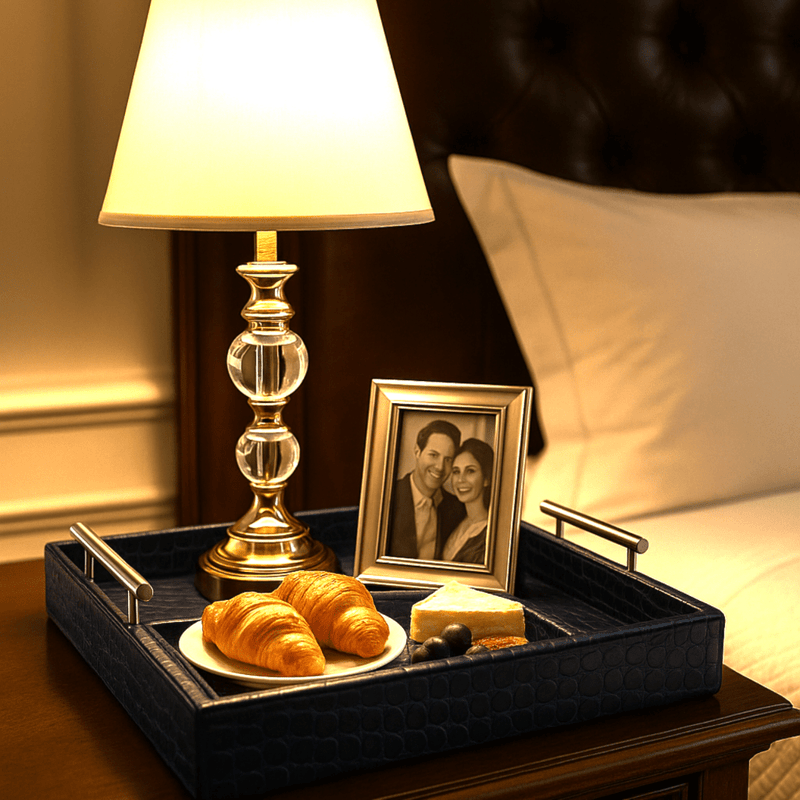 handcrafted-home-decor-pemberley-butler-embossed-blue-leather-tray_nightstand 