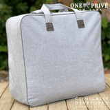 World's First Weighted Faux Rabbit Fur Blanket | Botero Collection | 20lbs Queen | Elegant Black