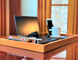 Upgrade your remote work setup with the Porsche-Style Carmel Leather Professional Portable Work Station. Inspired by Porsche designs, this luxurious, ergonomic workstation is available in sizes 16"x12" and 26"x15". Elevate your productivity and style today.......
