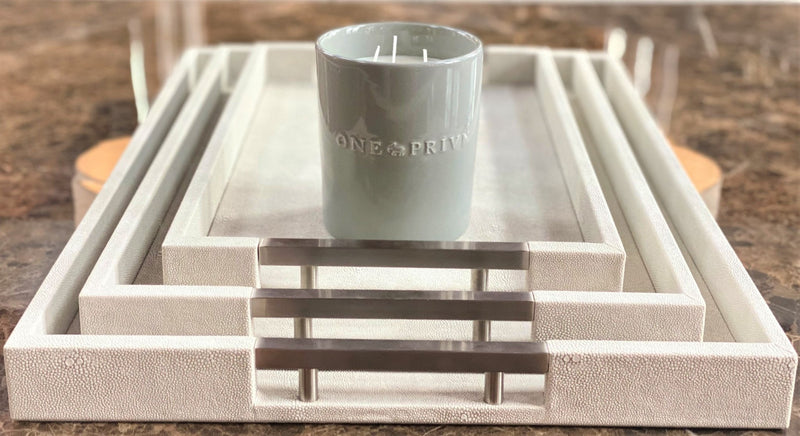 Luxury Persian Lime Candle | Triple Wick | 21.2oz/600g | Artisanal Porcelain Vessel